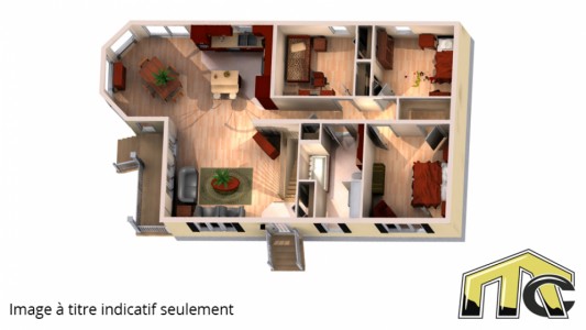 maison usinée plain pied