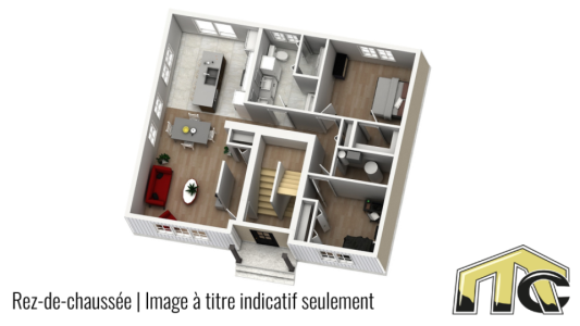 Modèle Adam - Rez-de-chaussée