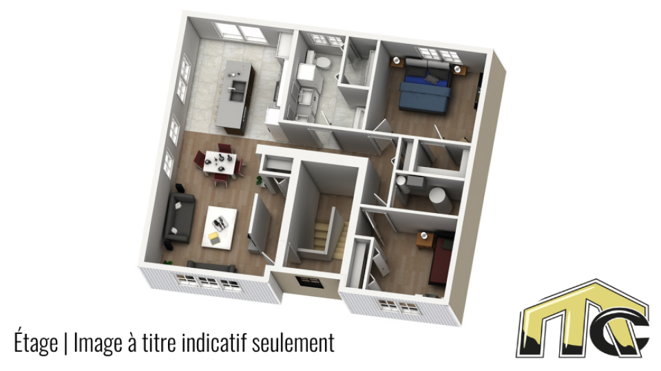 Modèle Adam - Étage